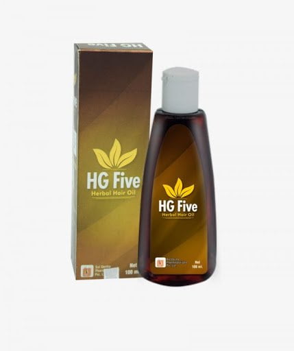Hg Five Herbal Hair Oil - Sparsh Skin Clinic