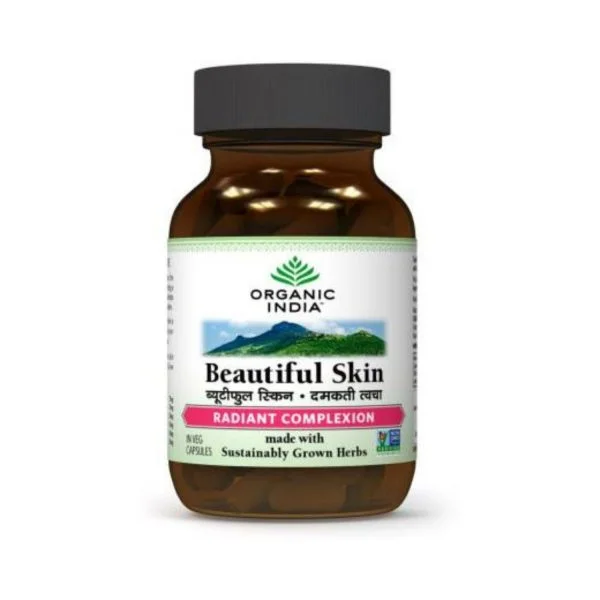 Organic India Beautiful Skin 60 Capsules - Sparsh Skin Clinic