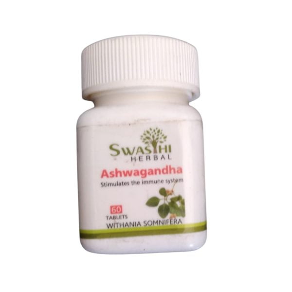 Swasthi Herbal Ashwagandha Tablets - Sparsh Skin Clinic