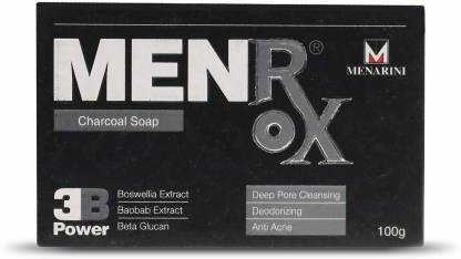 Menrox Charcoal Soap - Sparsh Skin Clinic