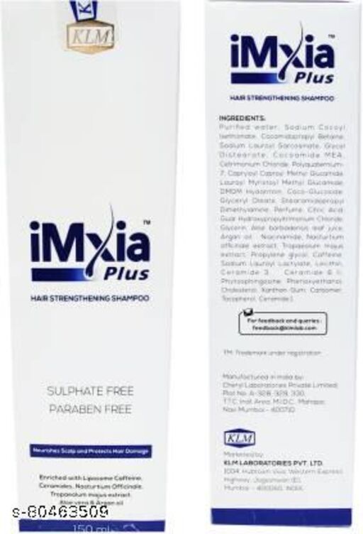Imxia Plus Hair Strengthening Shampoo - Sparsh Skin Clinic